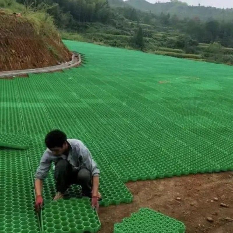 Grass Paver Mat Plastic Grass Grid Lawn Gravel Paving Grid Driveway Gridding for Gravel Grass Grid