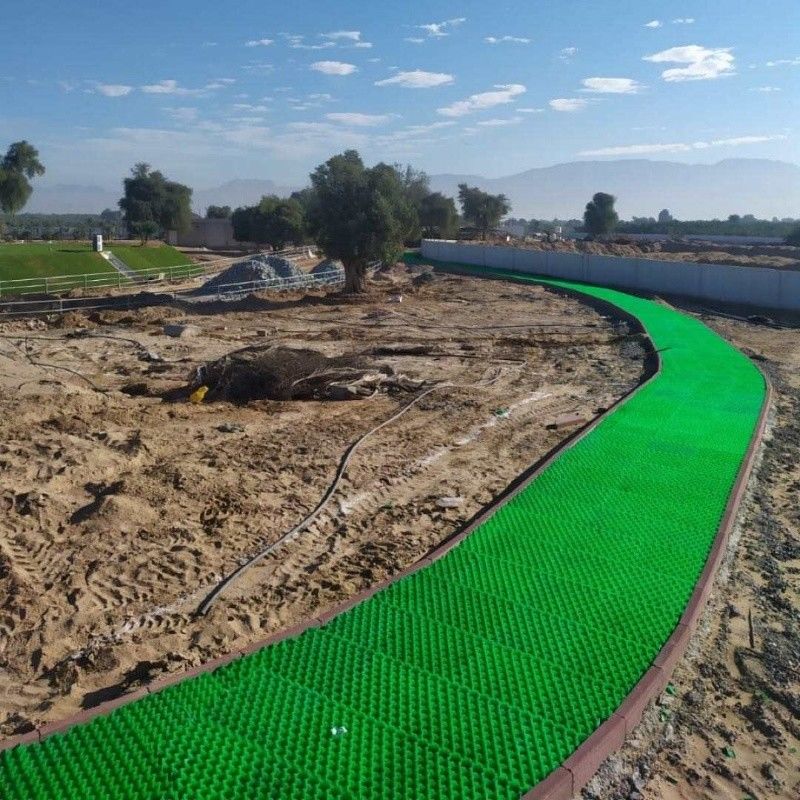 Grass Paver Mat Plastic Grass Grid Lawn Gravel Paving Grid Driveway Gridding for Gravel Grass Grid