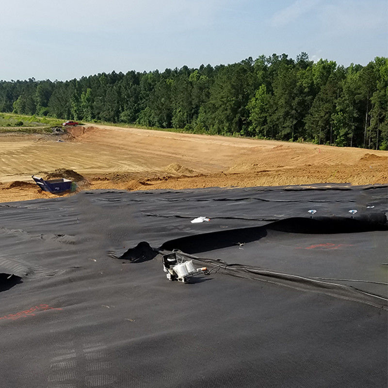 0.75mm 1mm Anti-Seepage Leakproof Smooth HDPE Geomembrane  Pond Liner For Tailing Disposal