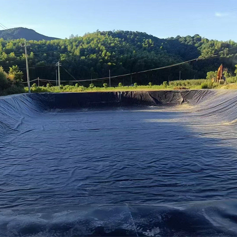 HDPE Geomembrane Pond Liner 1.0mm Thickness With 100% Virgin Material For Water Channel
