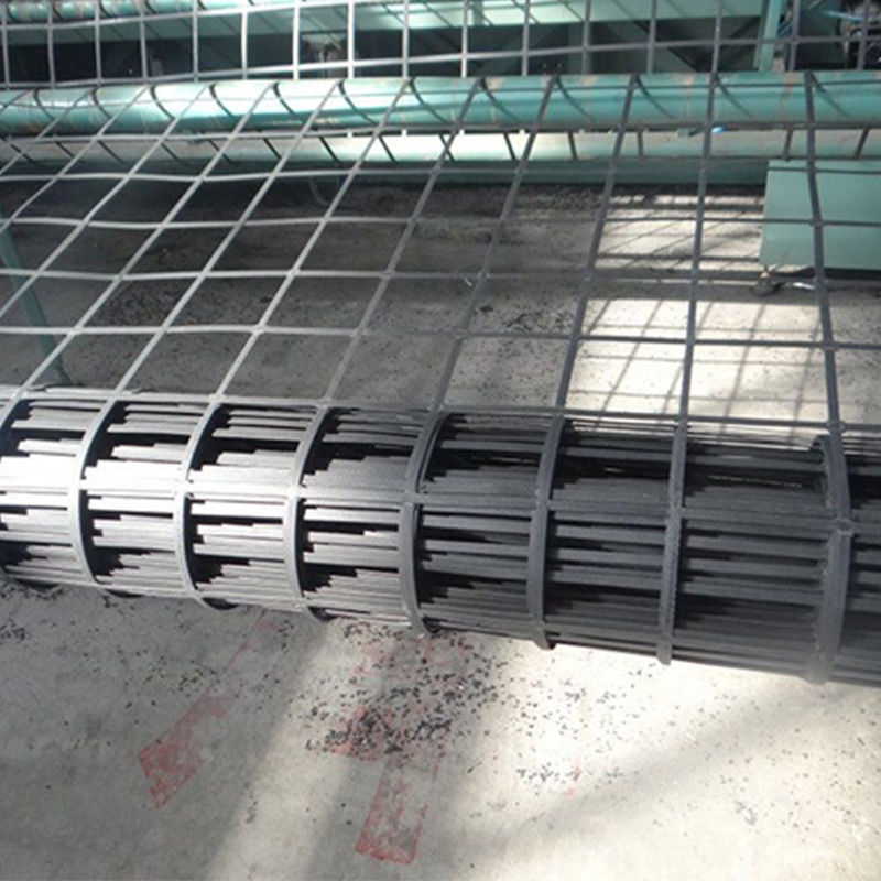 High Tenslie Strength Biaxial Welding Steel Plastic Composite Earthwork Geogrid For Soil Stabilization, Anti-Erosion Feature
