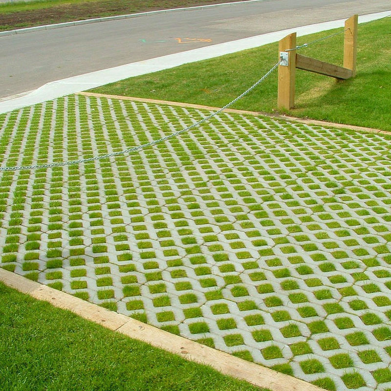 HDPE Pavers Grass Grid Polyester Geogrid Plastic for Parking Lot Fire Exit Wholesale Landscape Ground Geocell Gravel Paddock Grid
