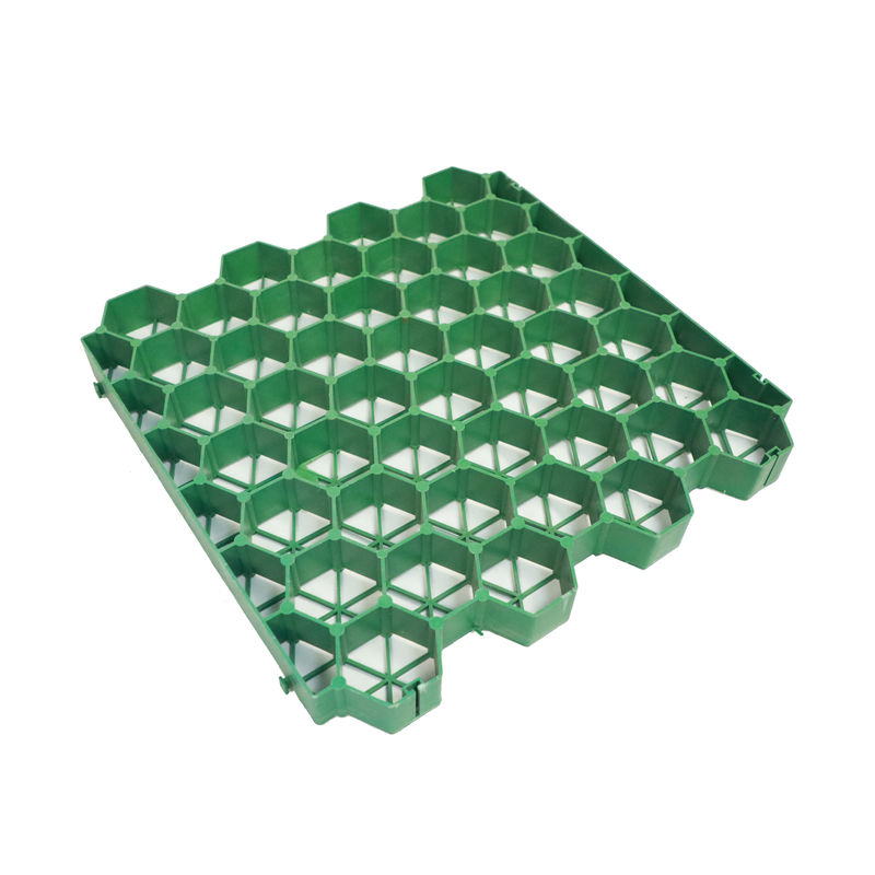 HDPE Pavers Grass Grid Polyester Geogrid Plastic for Parking Lot Fire Exit Wholesale Landscape Ground Geocell Gravel Paddock Grid

