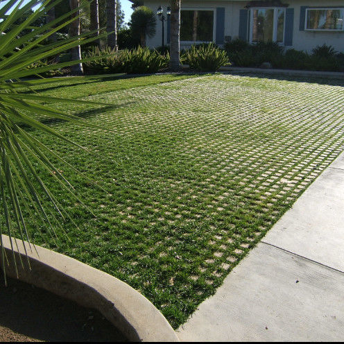 Plastic Grass Grid for Parking Lot Fire Exit HDPE Pavers Geogrid for Landscape Ground Geocell Gravel Paddock Grid