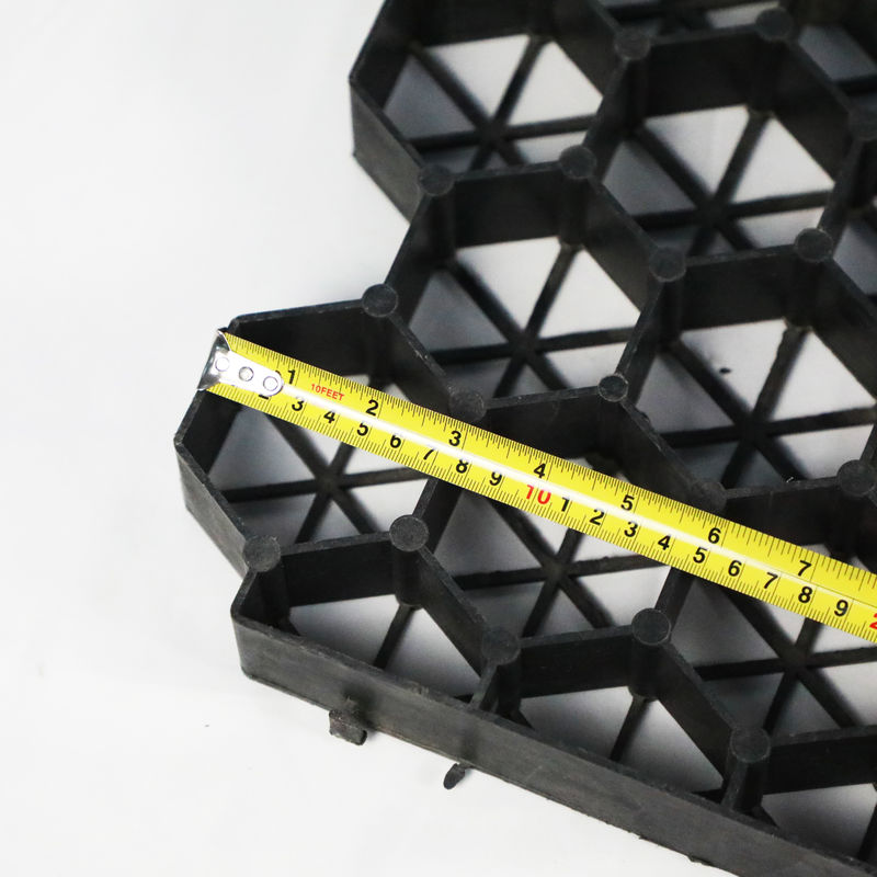 Plastic Plastic Grass Grid For Parking Lot Fire Exit HDPE Pavers Geogrid For Landscape Ground Geocell Gravel Paddock Grid