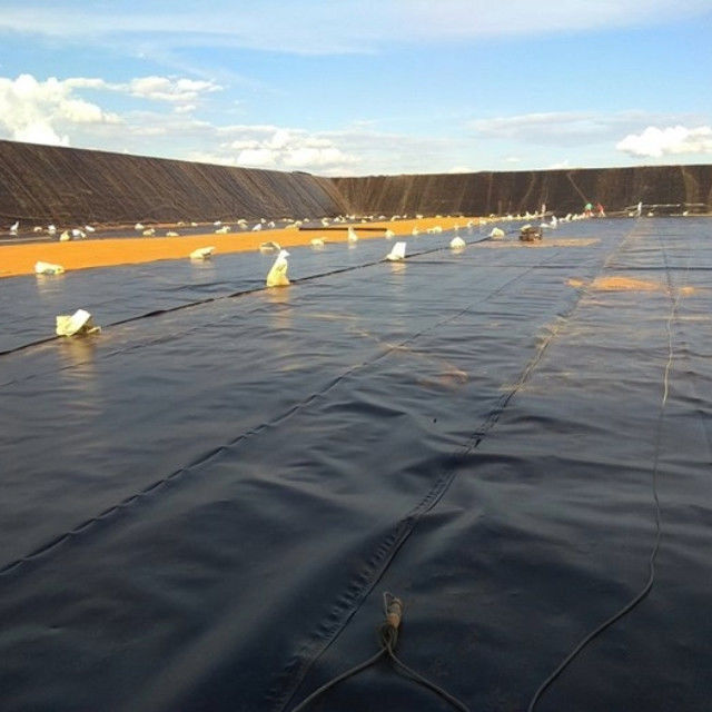 High Strength HDPE Geomembrane with Long Service Life for Wastewater Treatment Plants, Bioenergy Projects, and Industrial Water Storage Tanks