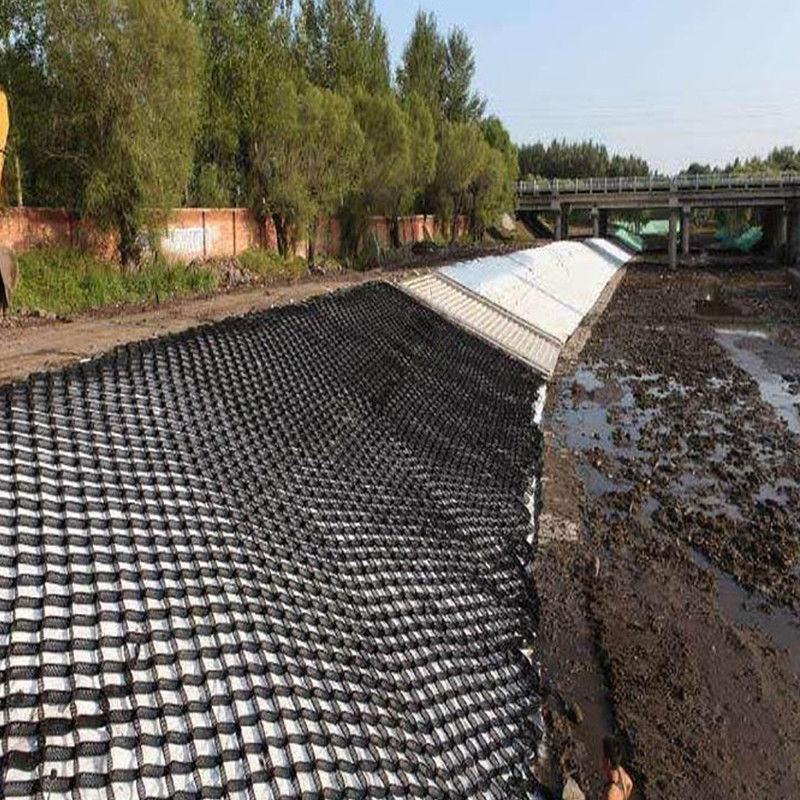 HDPE Plastic Geocell Paved Grid Black HDPE Geocell for Soft Basement Reinforcement Low Cost Gravel Stabilizer Geocell in Road Construction