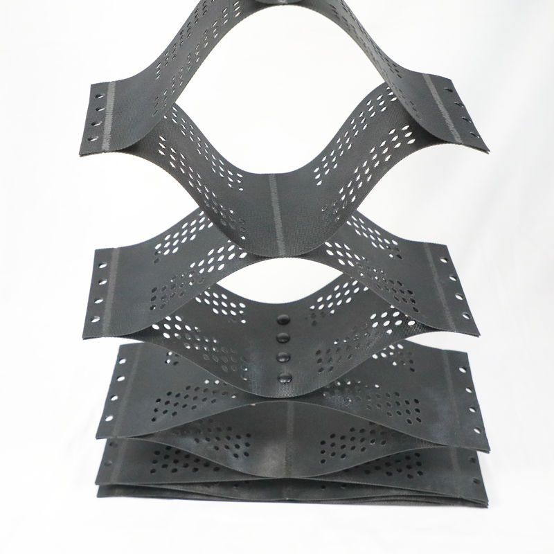 HDPE Plastic Geocell Paved Grid Black HDPE Geocell for Soft Basement Reinforcement Low Cost Gravel Stabilizer Geocell in Road Construction