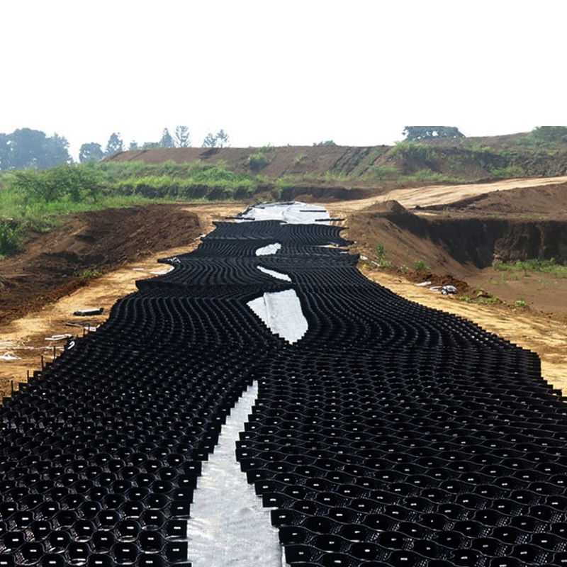 Ground Grid Polyethylene Honeycomb Geocells Plastic HDPE Permeable Grass Pavers Gravel Grid HDPE Geocell For Driveway