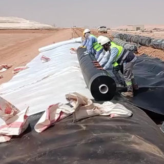 Agricultural Geomembrane Pond Liner 1mm Waterproof HDPE Landfill Geomembrane Pond Liner 0.75mm 1.5mm Pond Liner