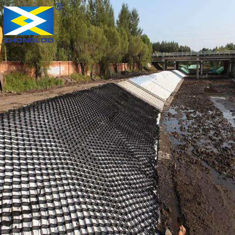 Heavy-Duty HDPE Geocell Gravel Grid System for Driveways, Ground Stabilization, Slope Protection and Retaining Wall Reinforcement