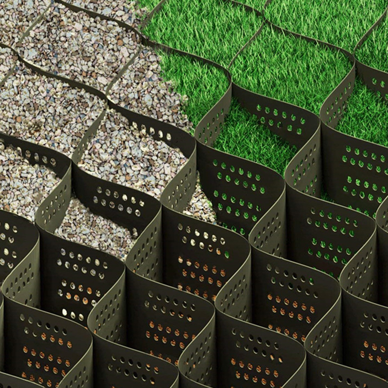 High Tensile Strength Biaxial Plastic Mesh – 30kN/m Black PP/PET Geogrid for Soil Reinforcement and Road Base Stabilization