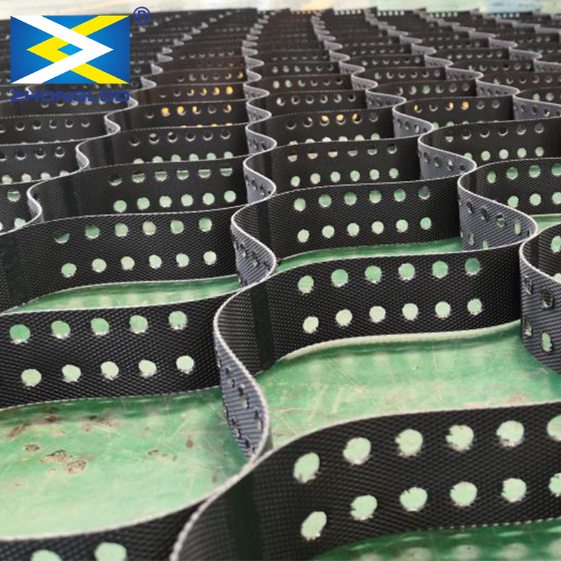 High Tensile Strength Biaxial Plastic Mesh – 30kN/m Black PP/PET Geogrid for Soil Reinforcement and Road Base Stabilization