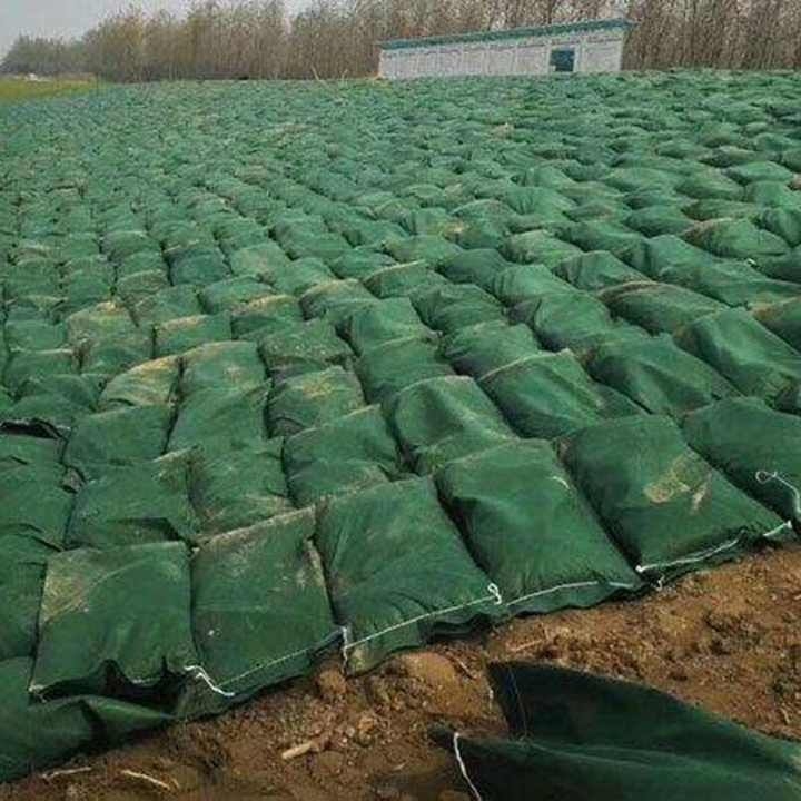 Premium Environmental Geotextile Geobag PP Pet Non Woven Geotextile Woven Fabric White Color Geotextile Geobag
