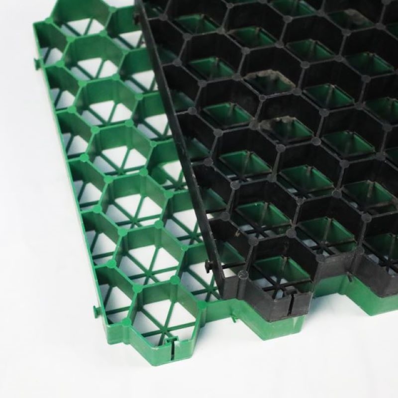 Plastic Grass Grid Parking Lot Paving Gravel Grid for Commercial Landscape Greening Products Golf Lane Garden Path Design
