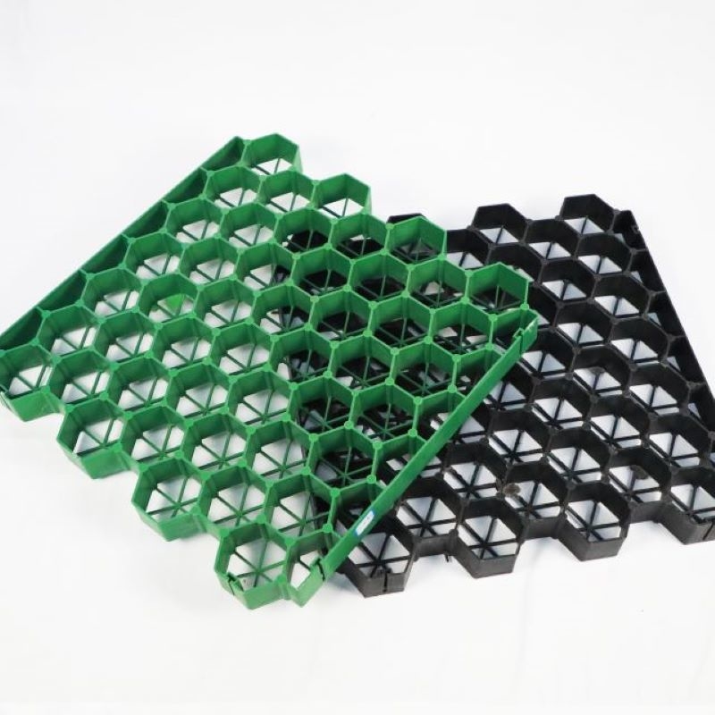 Plastic Grass Grid Parking Lot Paving Gravel Grid for Commercial Landscape Greening Products Golf Lane Garden Path Design