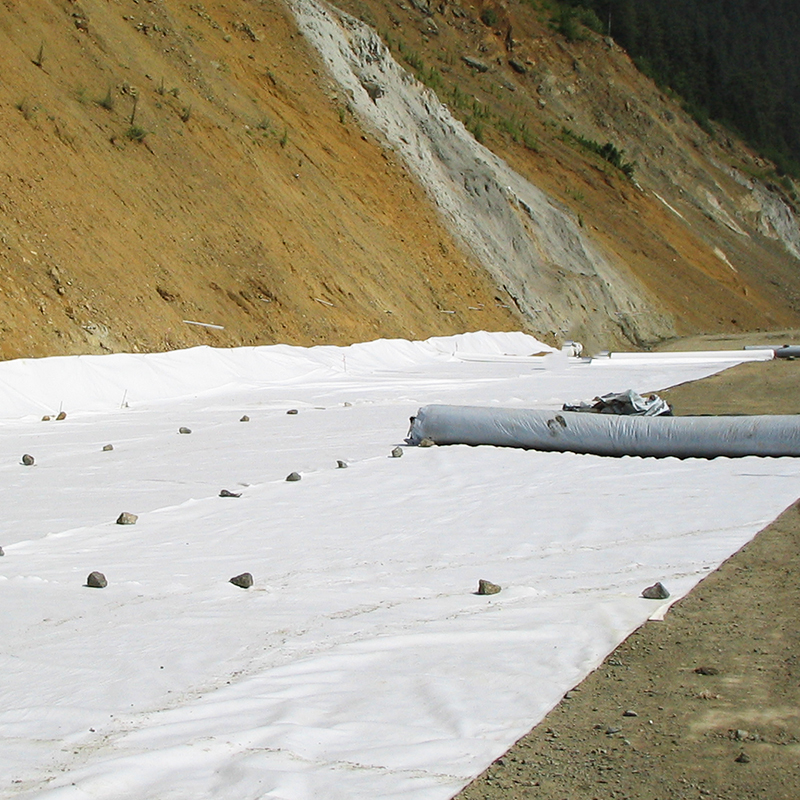 Pet/PP Spunbond Nonwoven Fabric Geotextile for Reservoirs Artificial Lakes Tailings Ponds Landfills Filtration Isolation