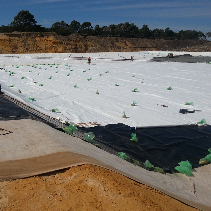 1.0mm 1.5mm 100% Virgin Material ASTM Anti-Seepage Waterproof Impermeable Smooth Textured LDPE LLDPE HDPE Geomembrane Pond liner for Landfill Mining Liner