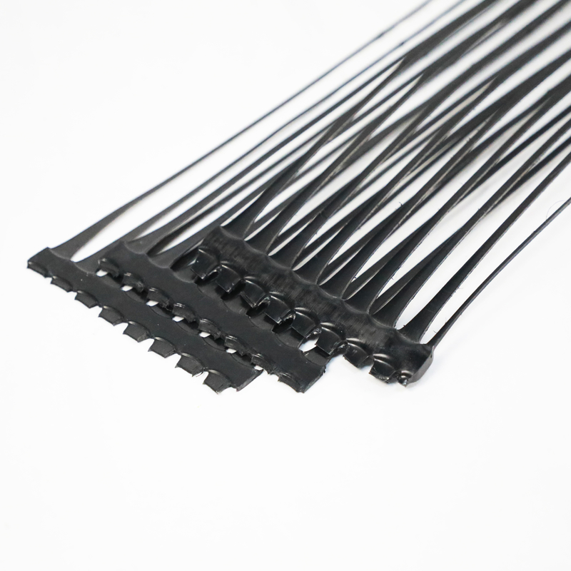 Reinforcement Biaxial Plastic PP PE Uniaxial Composite Stretched HDPE Geogrid Road Railway Construction