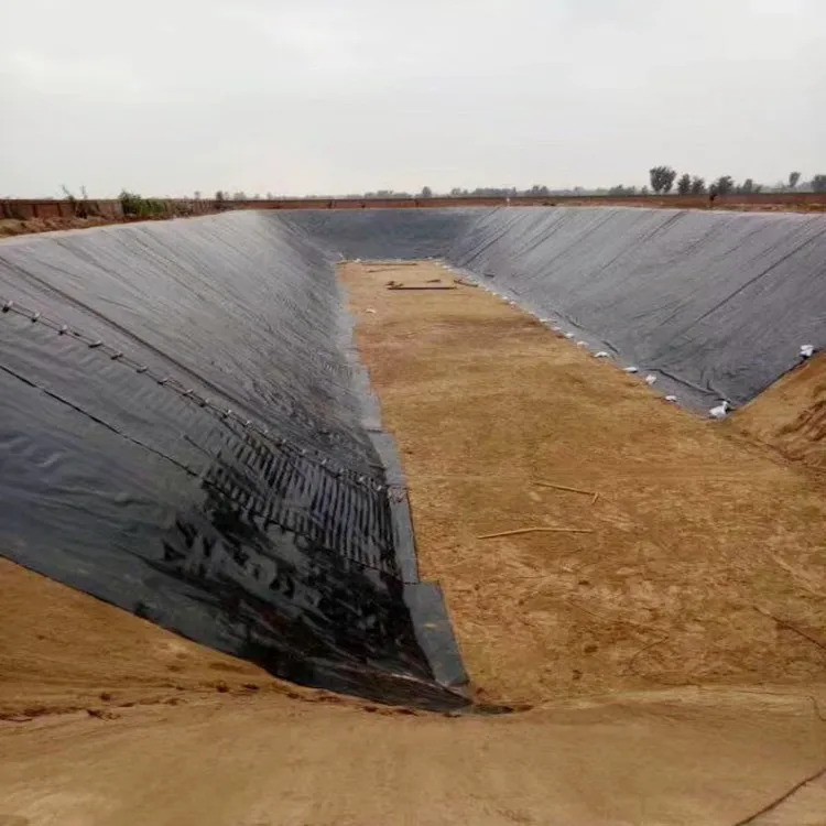 HDPE Geomembrane Liner for Aquaculture, Fish Farm, Pond, Dam, Pool, and Water Containment Applications