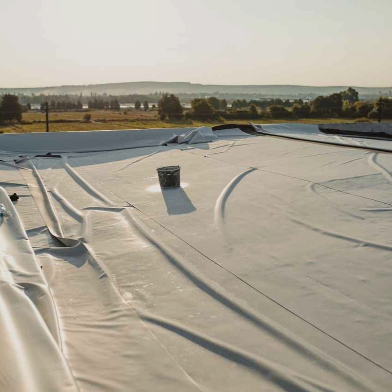 HDPE Geomembrane Liner for Aquaculture, Fish Farm, Pond, Dam, Pool, and Water Containment Applications