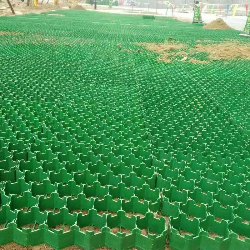 Heavy-Duty HDPE Grass Paver Grid for Permeable Ground Reinforcement, Driveways, Parking Lots, Landscaping, and Lawn Stabilization