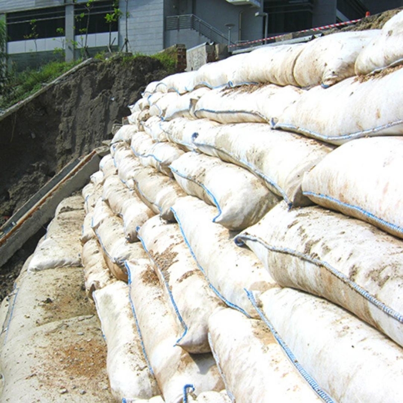 Industrial 40*80cm Geotextile Geobag for Highway Slope Protection Geotextile Geobag Afforestation Planting Grass Flood Control Geotextile Geobag