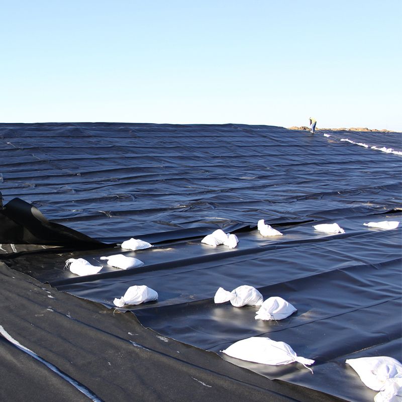 Factory Price 100% Virgin High Density Polyethylene Anti-Seepage Waterproof Smooth Textured HDPE Geomembrane Pond liner for Landfill Mining Dam Water Lake Pond Liner