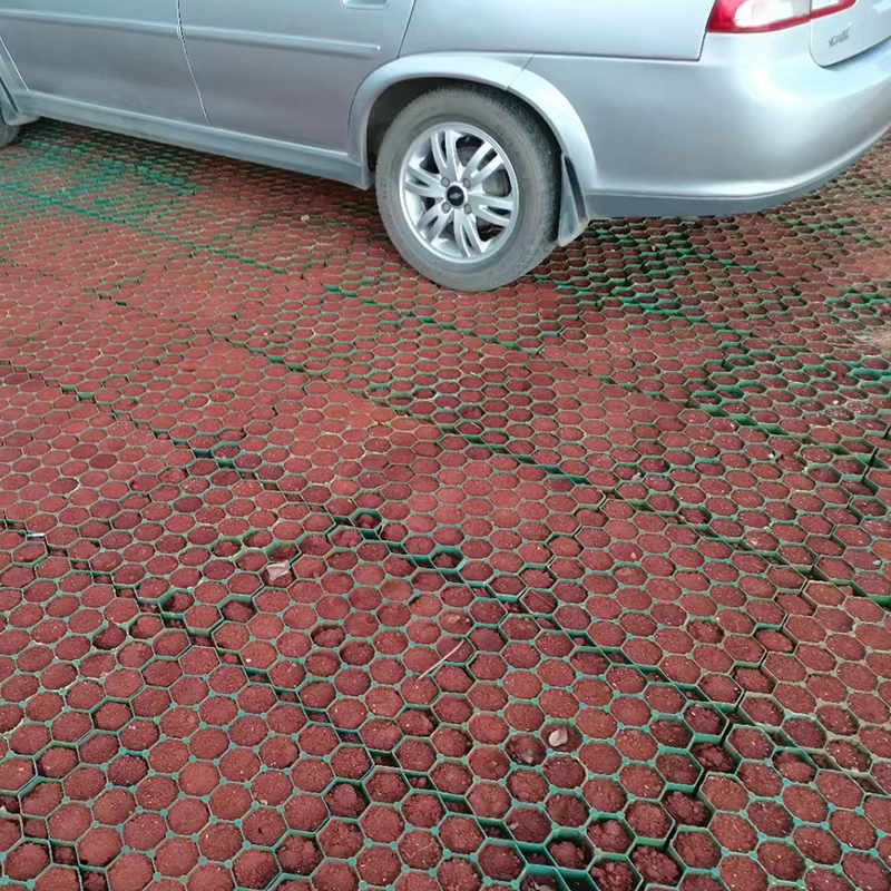 Plastic Grass Grid Paver HDPE Paving Gravel Grids for Parking Lot Honeycomb Paver Soil Stabilizer Driveway Durable Landscape Turf Dam Planting Fire Exit