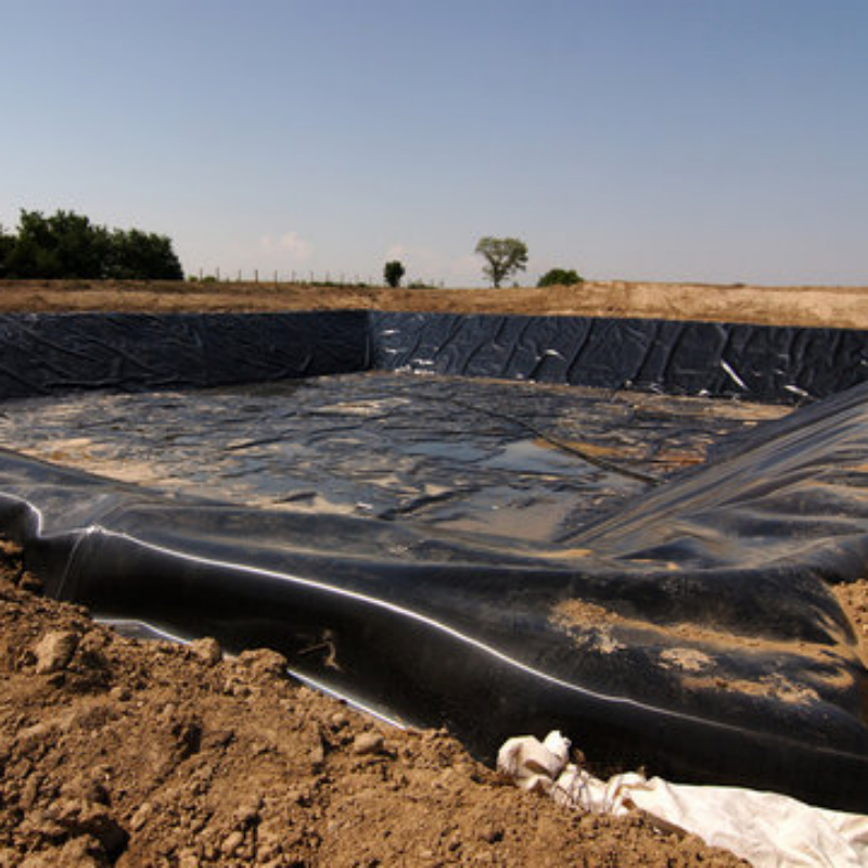 Waterproof Agricultural Pond Liners 0.5mm 1.5mm 2mm HDPE Geomembrane for Fish Pond Liner Shrimp Farming Tanks Dam Liner