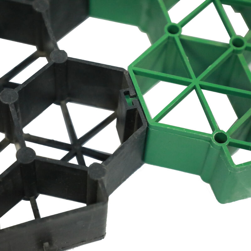 Durable Eco-Friendly HDPE Grass Grid Paver for Driveways, Garden Landscaping, Lawn Reinforcement, and Parking Lot Gravel Stabilization