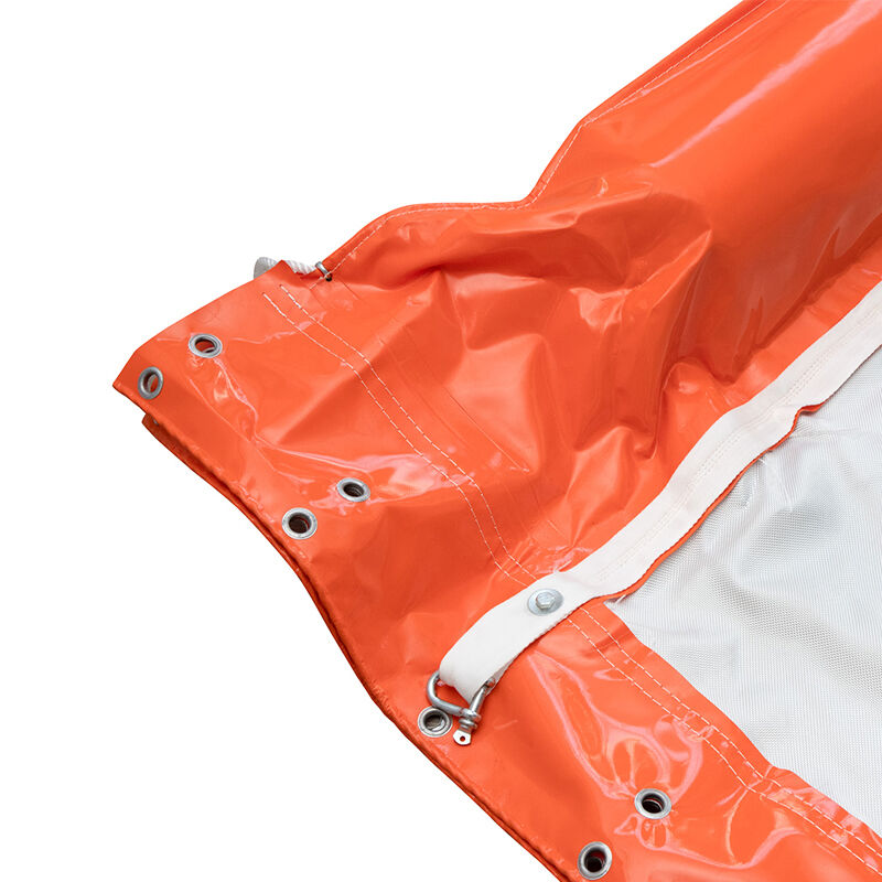 Floating Silt Curtain Water Pollution Control Oil Boom PVC Permeable Aquatic Floating Silt Curtain