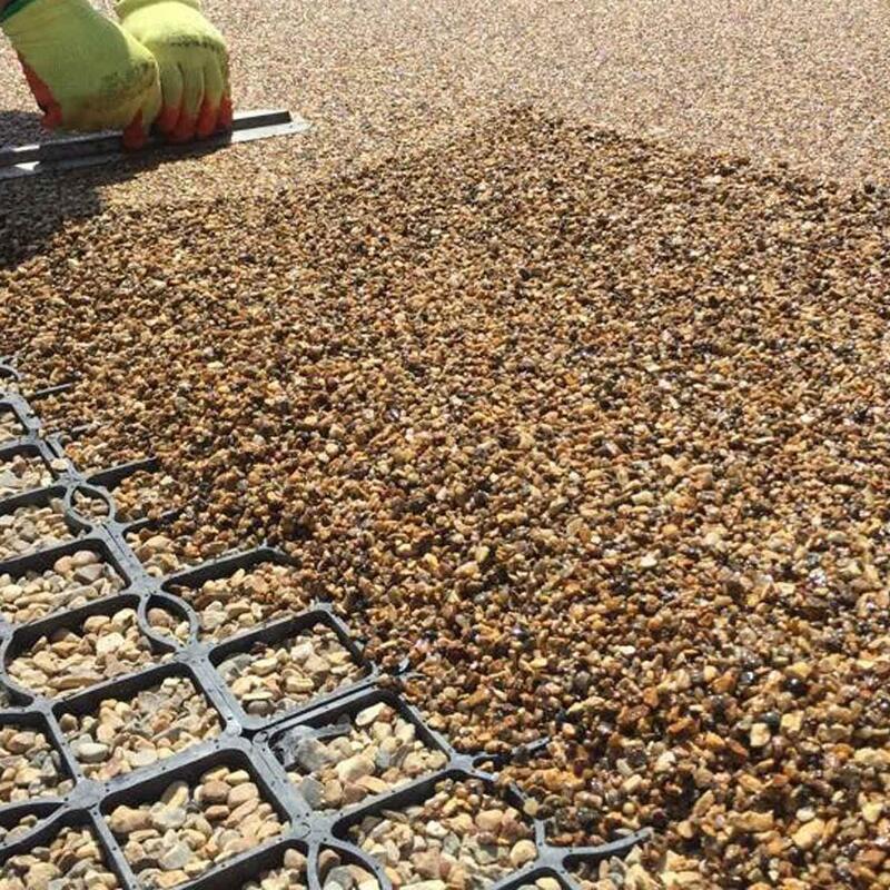 HDPE Plastic Grass Grid for Grass Pavement Parking Lots Slope Erosion Control Soil Stabilization Gravel Pavers and Landscaping Plastic Grass Grid