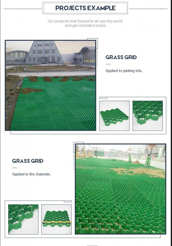 HDPE Grass Grid Manufacturer Plastic Gravel Paver Grid Grass Grid For ...